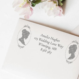 レズビアンブリーズリージェンシーピンクローズ セルフインキングスタンプ