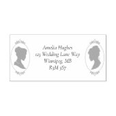 レズビアンブリーズリージェンシーピンクローズ セルフインキングスタンプ (デザイン)