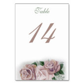 レズビアンブリーズリージェンシーピンクローズ テーブルナンバー (裏面)