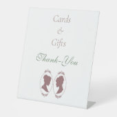 レズビアンブリーズリージェンシーピンクローズ 台座サイン (正面)