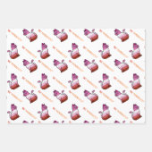 レズビアンプライドキャット – 自分らしく ラッピングペーパーシート (正面2)