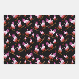 レズビアンプライドキャット – 自分らしく ラッピングペーパーシート