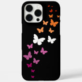 レズビアンプライドバタフライトレイル Case-Mate iPhoneケース (裏面)