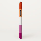 レズビアンプライドフラグ電話ケース Case-Mate iPhoneケース (裏面/右)