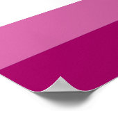 レズビアンプライド国旗ストライプ(5) ポスター (角)