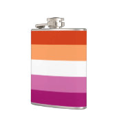レズビアンプライド国旗 フラスク (左)