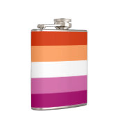 レズビアンプライド国旗 フラスク (右)