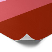 レズビアンプライド国旗 ポスター (角)