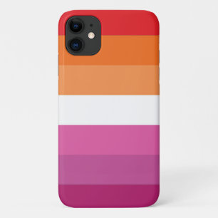 レズビアンプライド国旗 iPhone 11 ケース