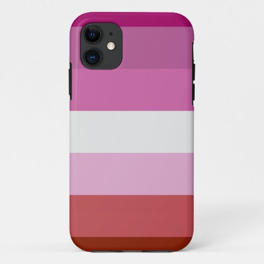 レズビアンプライド国旗 Case-Mate iPhoneケース (裏面)