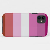 レズビアンプライド国旗 Case-Mate iPhoneケース (裏面(横))