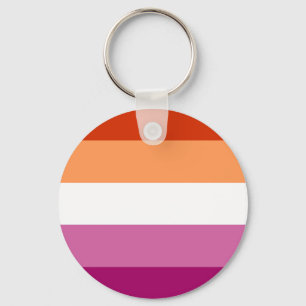 レズビアンプライド国旗LGBTQ キーホルダー