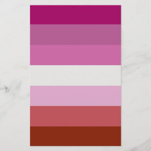 レズビアンプライド国旗LGBTQ チラシ