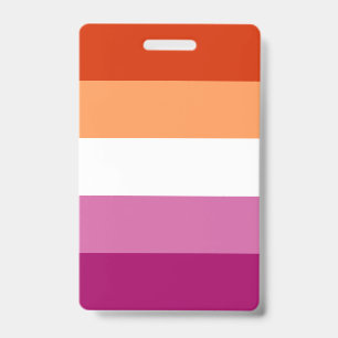 レズビアンプライド国旗LGBTQ バッジ