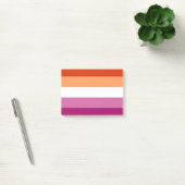 レズビアンプライド国旗LGBTQ ポストイット (オフィス)
