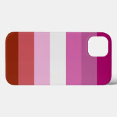 レズビアンプライド国旗LGBTQ Case-Mate iPhoneケース (裏面 (横))