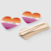 レズビアンプライド月愛は愛 ハンドファン (組立なし)