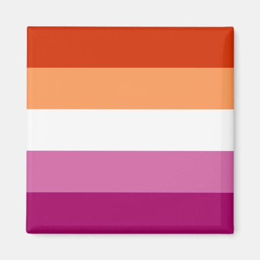 レズビアンプライド マグネット (正面)