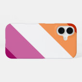 レズビアンプライド iPhone 16ケース (裏面横)