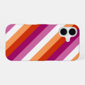 レズビアンプライド iPhone 16ケース (裏面横)
