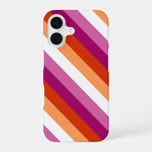 レズビアンプライド iPhone 16ケース (裏面)
