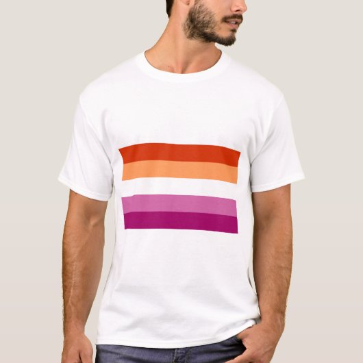 レズビアンプライド Tシャツ (正面)