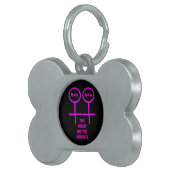 レズビアンラバーカスタムズペットタグ ペットネームタグ (正面右)