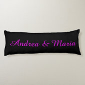 レズビアンラバーズカスタマイズ可能抱き枕 ボディピロー (裏面)