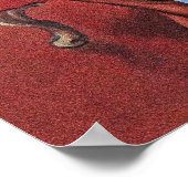 レズビアンラブヴィンテージパルプマガジンカバーアート ポスター (角)