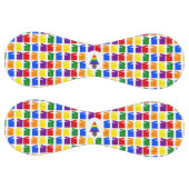 レズビアンレインボークリスマスツリーとプレゼント ソフトボール (パネル)