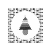 レズビアンレインボークリスマスツリーとプレゼント ラバースタンプ (インプリント)