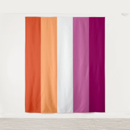 レズビアン国旗エクストララージLGBT タペストリー