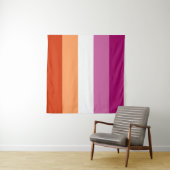 レズビアン国旗57 x 57 タペストリー (インサイチュ)