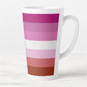 レズビアン国旗 カフェラテマグ (右)