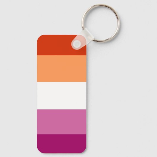 レズビアン国旗 キーホルダー (裏面)