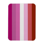 レズビアン国旗 マグネット (縦)