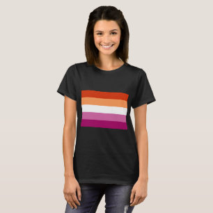 レズビアン国旗 Tシャツ