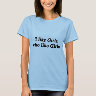 レズビアン好きのあなたへ Tシャツ