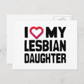 レズビアン娘が大好き ポストカード (正面/裏面)