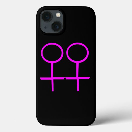 レズビアン愛好家iPhoneケース Case-Mate iPhoneケース (裏面)