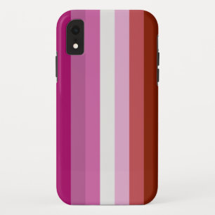 レズビアン旗 iPhone XRケース