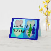 レズビアン毎日のカードとギフト カード (黄色い花)