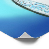 レズビアン結婚ズケーキトッパー ポスター (角)