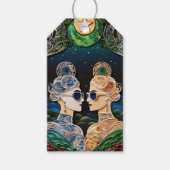 レズビアン結婚式の引き出物 ギフトタグ (正面)