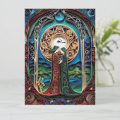 レズビアン結婚式招待状 招待状 (スタンド正面)