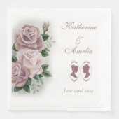 レズビアン花嫁 リージェンシー ピンク ローズ (正面)