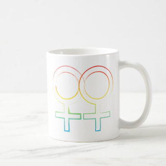 レズビアン記号 コーヒーマグカップ