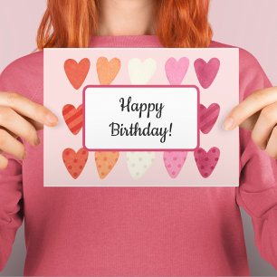 レズビアン誕生日カード サンキューカード