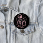 レズビアン アライ ラクーン レズビアン LGBTQ Pride 缶バッジ (インサイチュ)