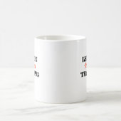 レズビアン・イン・トレーニング コーヒーマグカップ (中央)